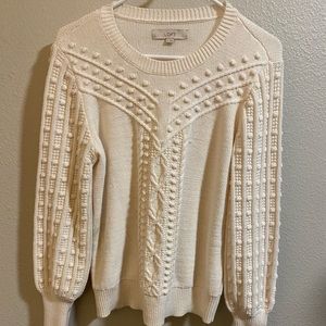 Cream Loft Sweater